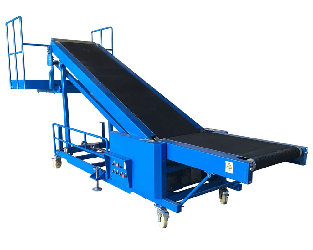 Loading and Unloading Belt Conveyor With Operator Platform in Chennai