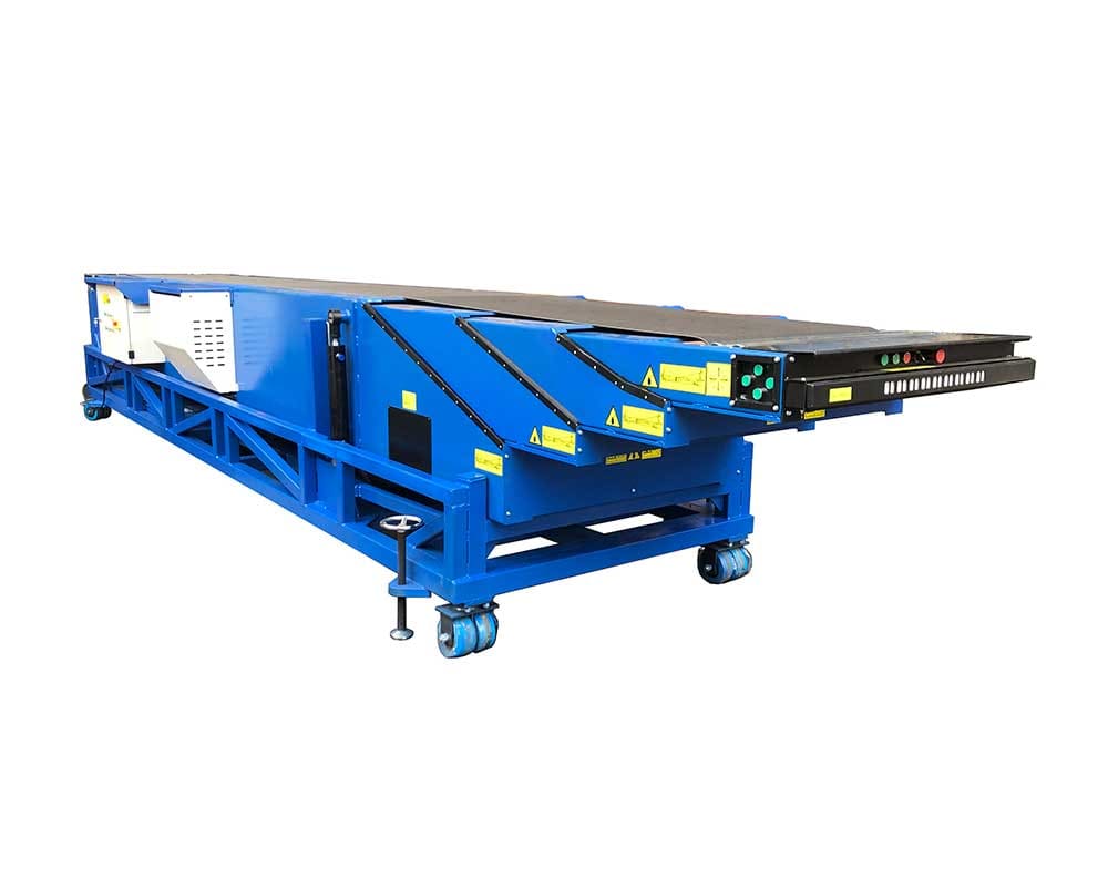 Movable Telescopic Belt Conveyor For Loading Unloading 40ft Container in Chennai